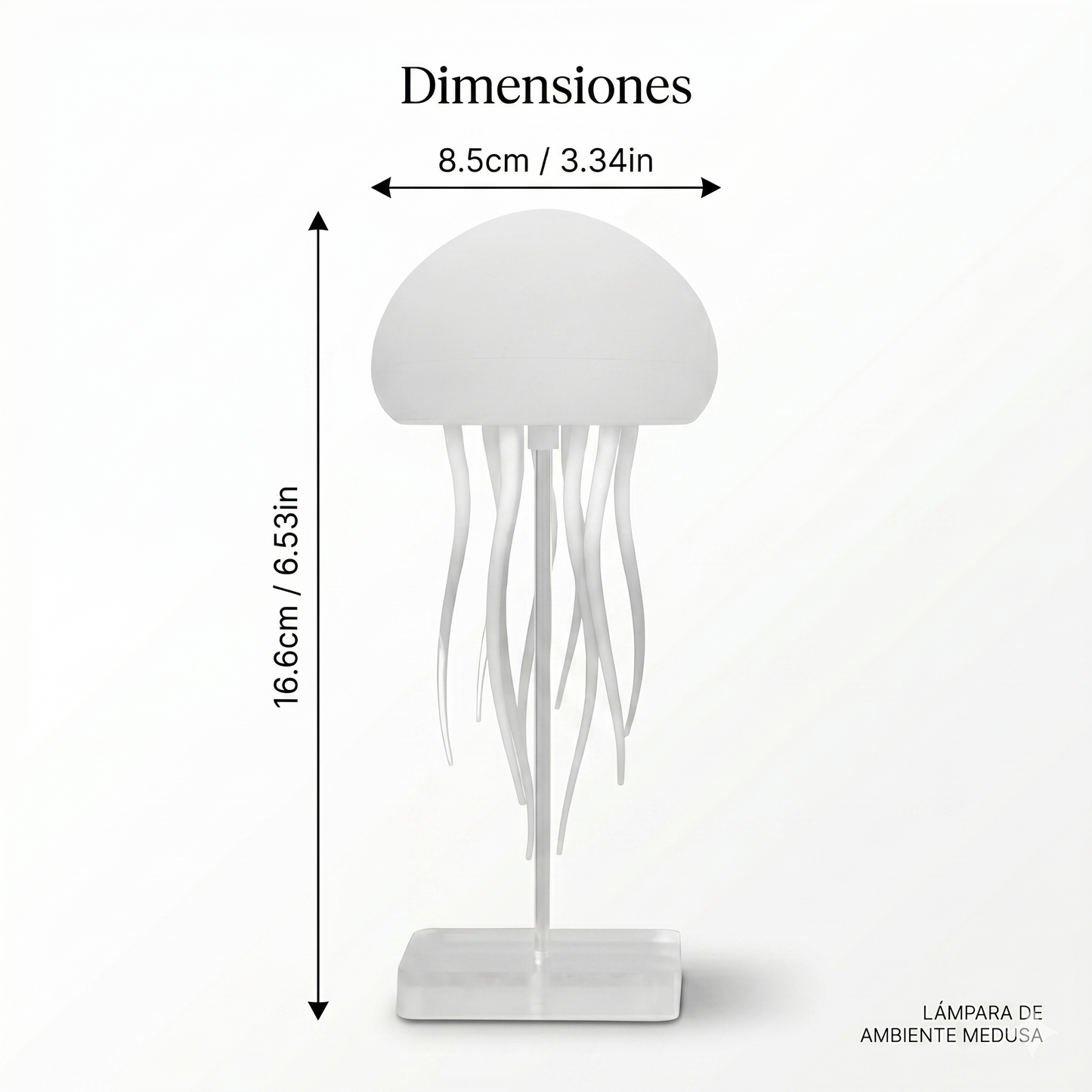 Lámpara Medusa Relajante con Movimiento – Maréa™