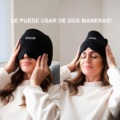 Gorro Terapéutico ZenCold™ para Migrañas y Estrés